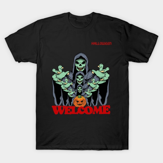 halloween is coming T-Shirt by funnyd